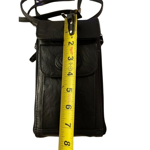 Black Moda Italia Crossbody Wallet - Picture 14 of 14